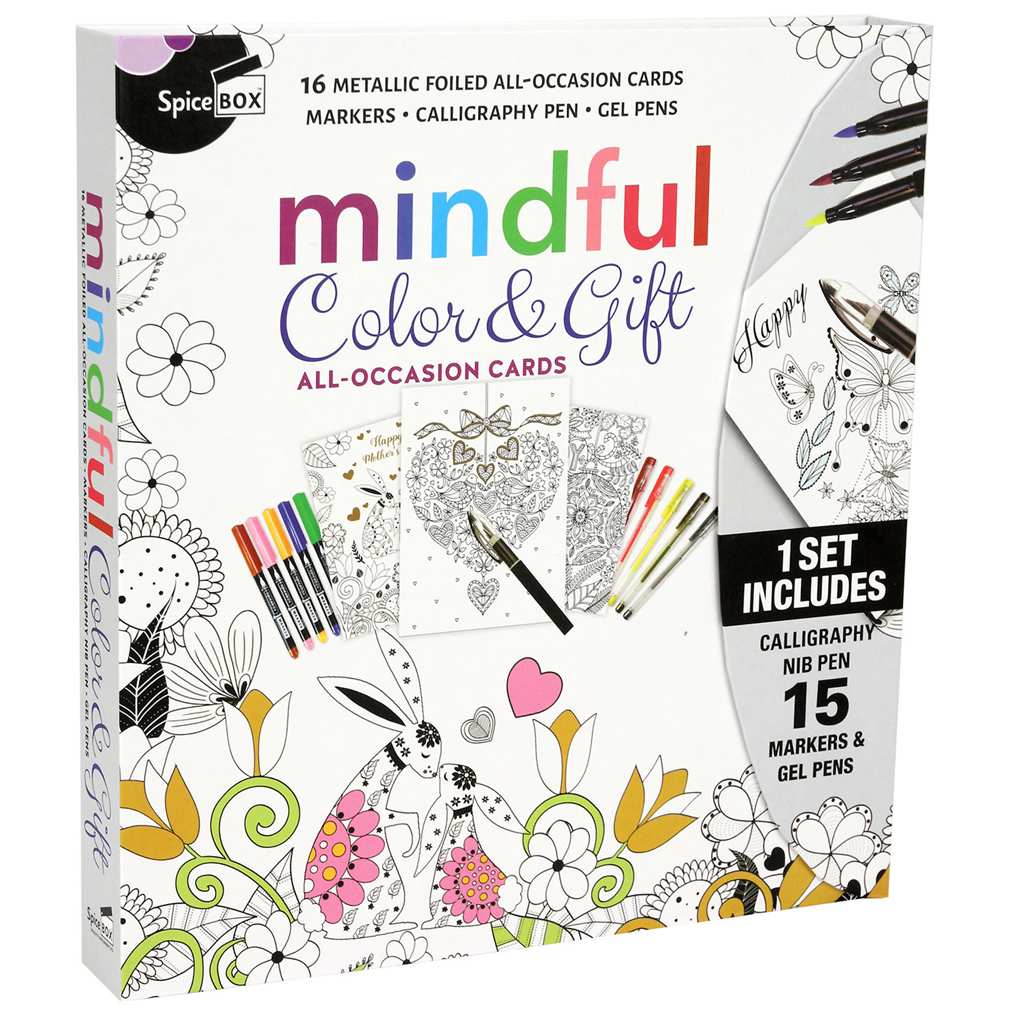 Mindful Color & Gift - All-Occasion Cards - SpiceBox