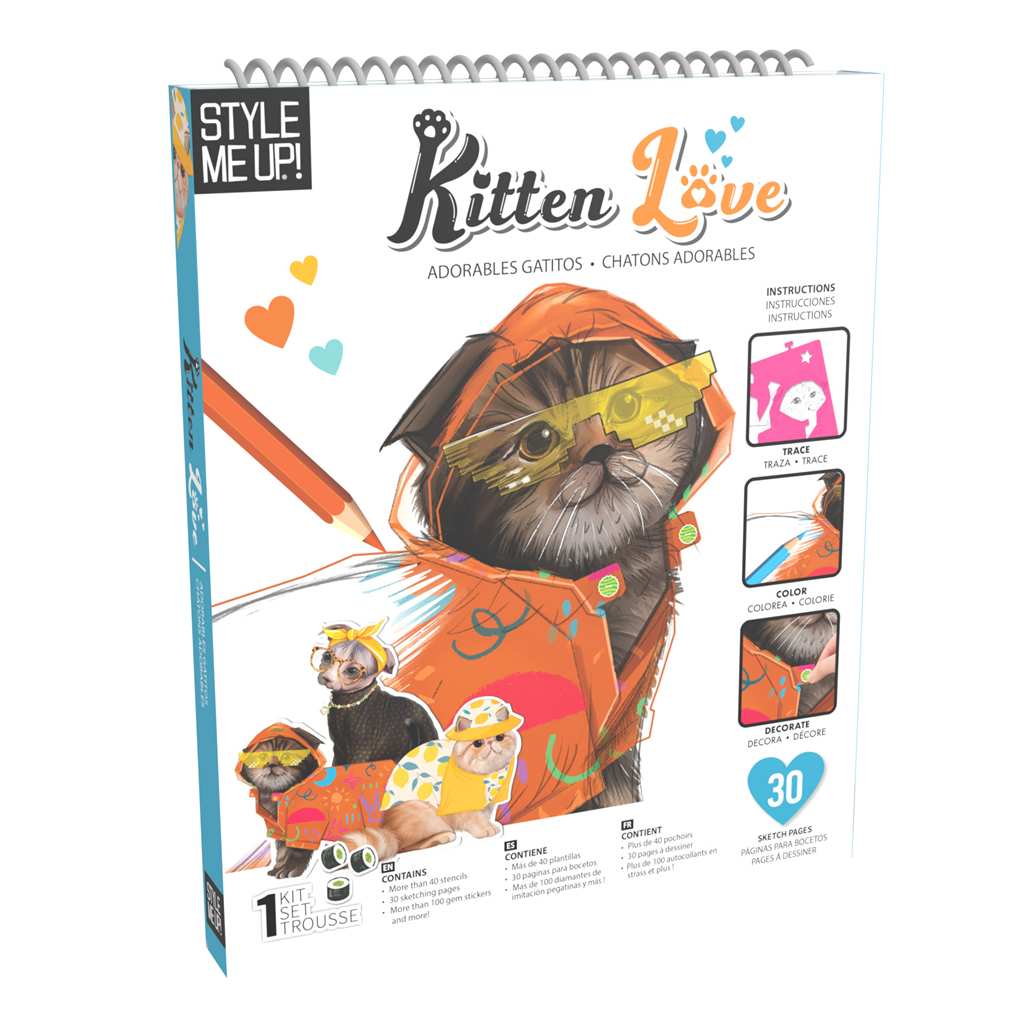 Style me Up! - Kitten Love Sketch Book