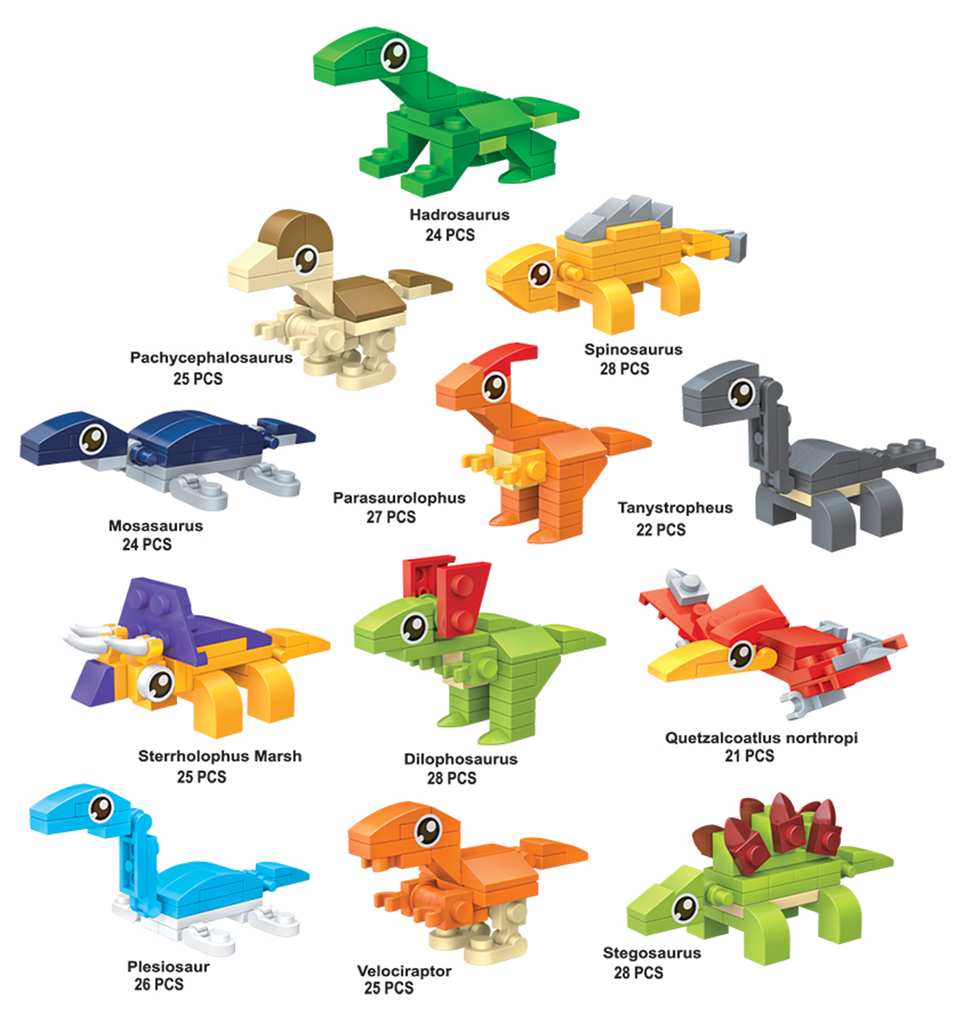 Tiny Dinos Building Blocks
