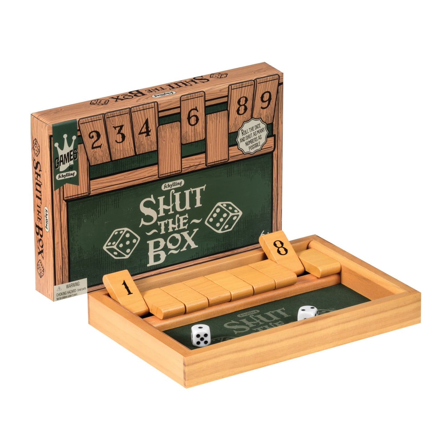 Shut The Box Dice Game - Schylling