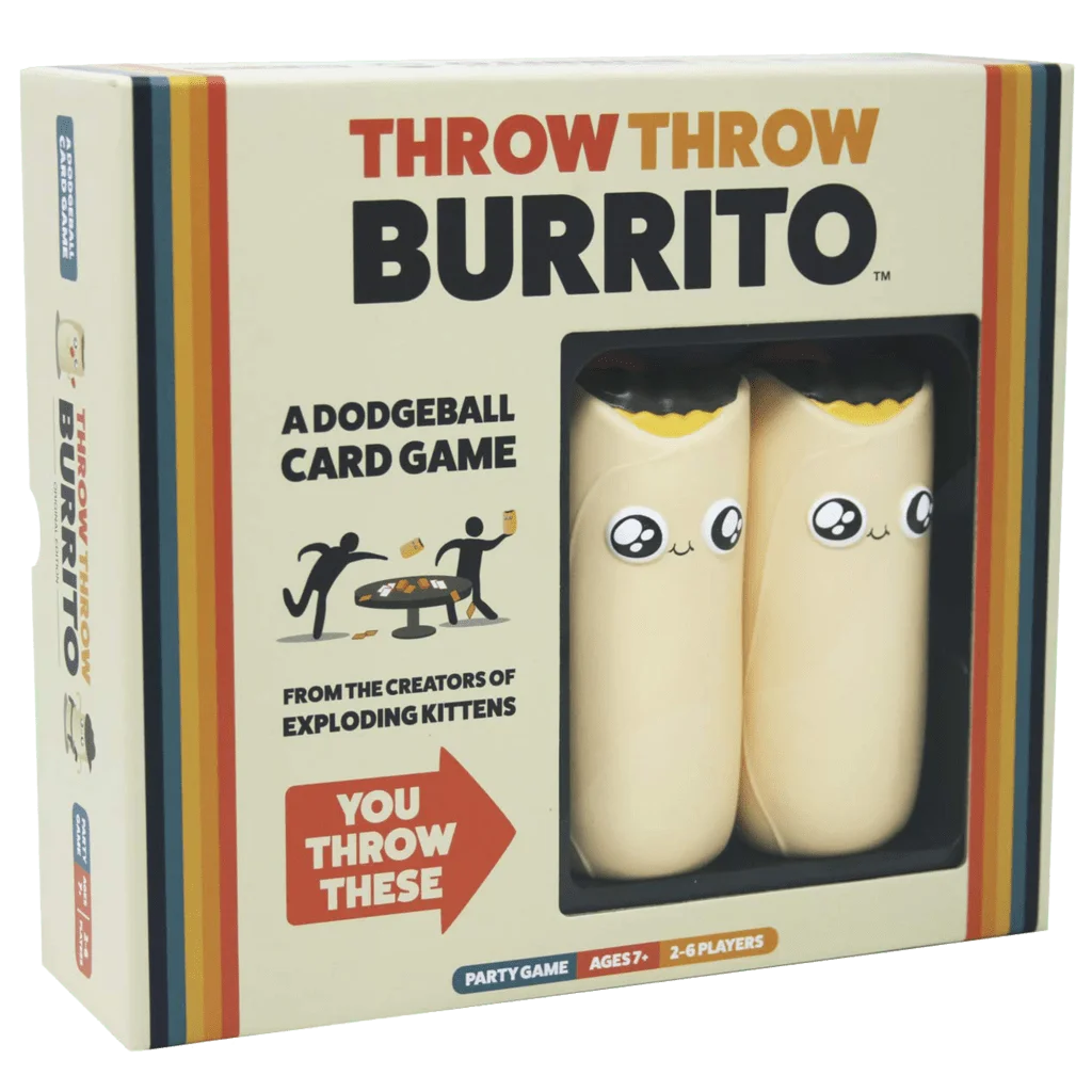 Throw Throw Burrito By Exploding Kittens - A Dodgeball Card Game
