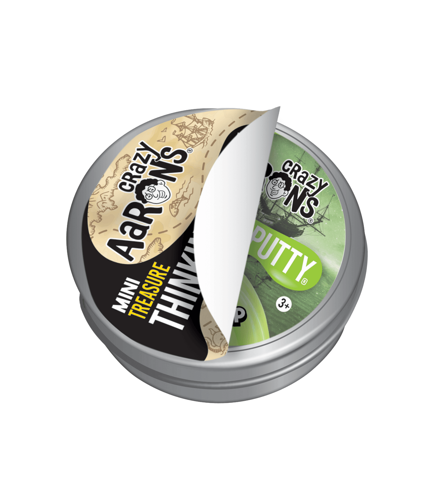 Thinking Putty - Mini - Peel To Reveal Lost Treasure Guardians - Crazy Aaron’s