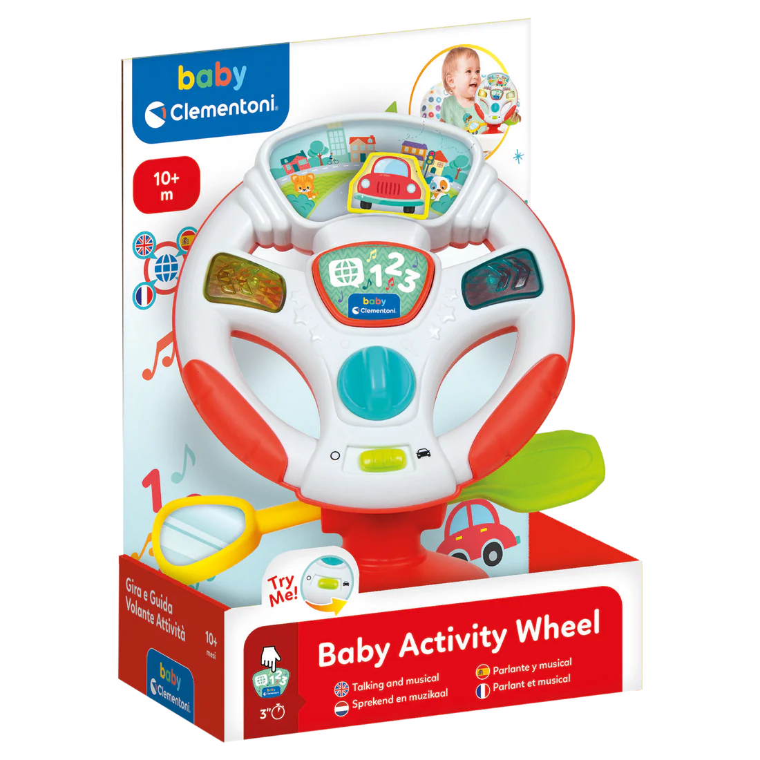 Baby Activity Wheel - baby clementoni