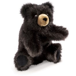Baby Black Bear - Hand Puppet - Folkmanis