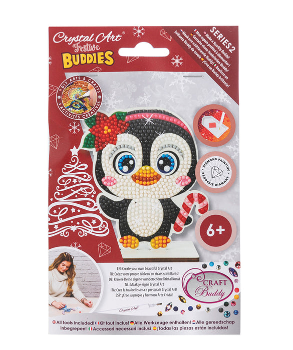 Crystal Art - Penguin Buddy Kit - Outset