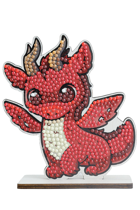 Crystal Art Buddies - Red Dragon