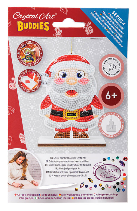 Crystal Art - Santa Buddy Kit - Outset