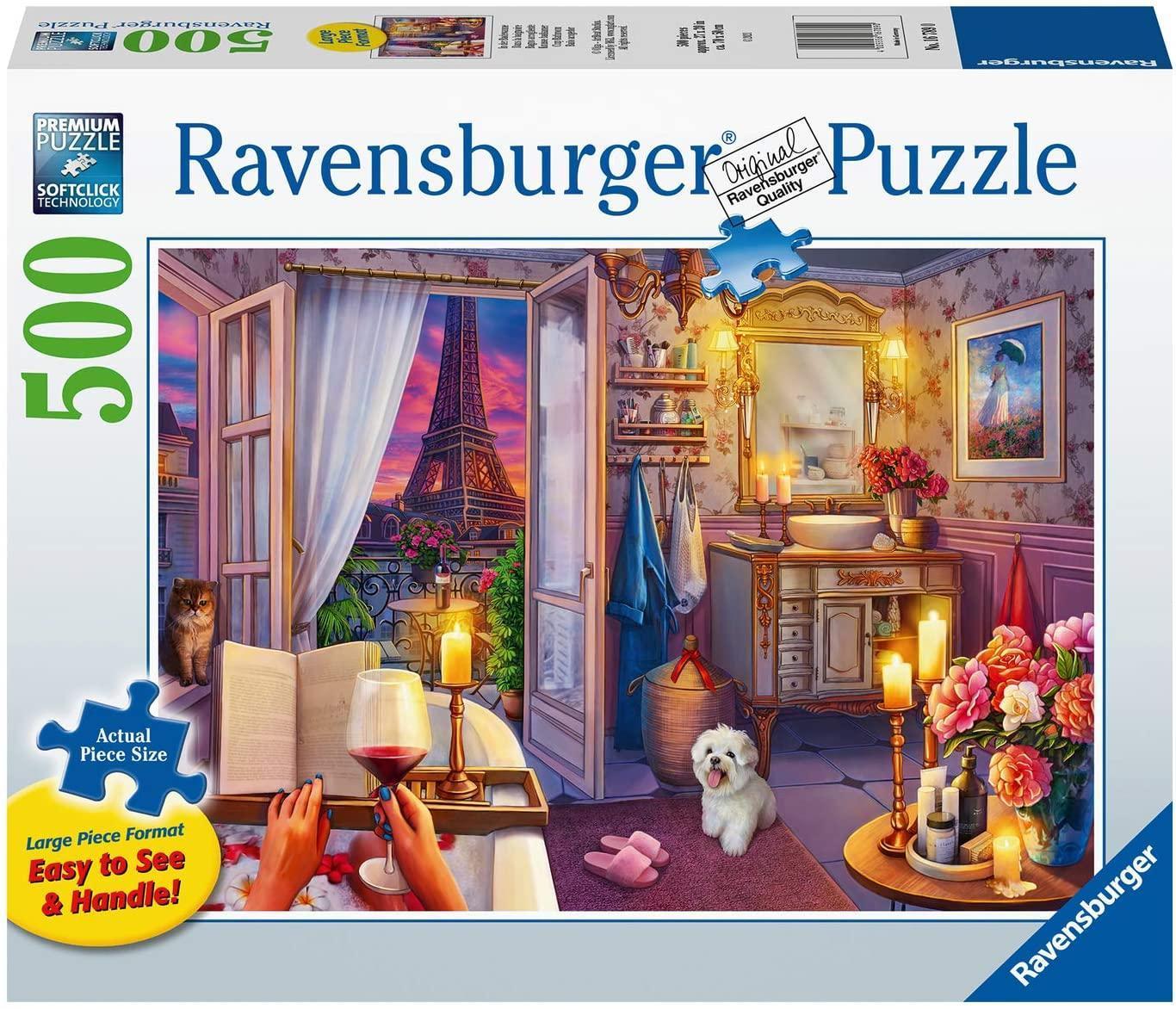 500 Piece - Cozy Bathroom - Ravensburger