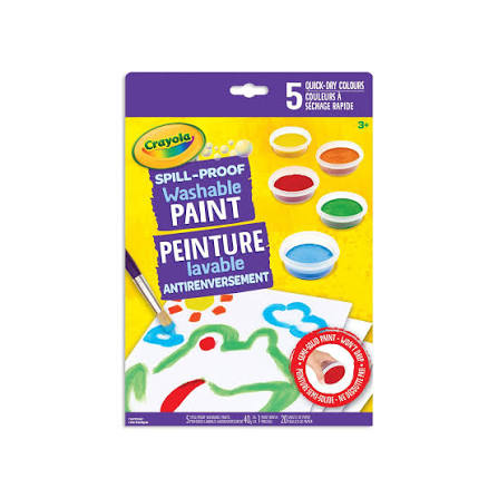 Spill-Proof Washable Paint - Crayola