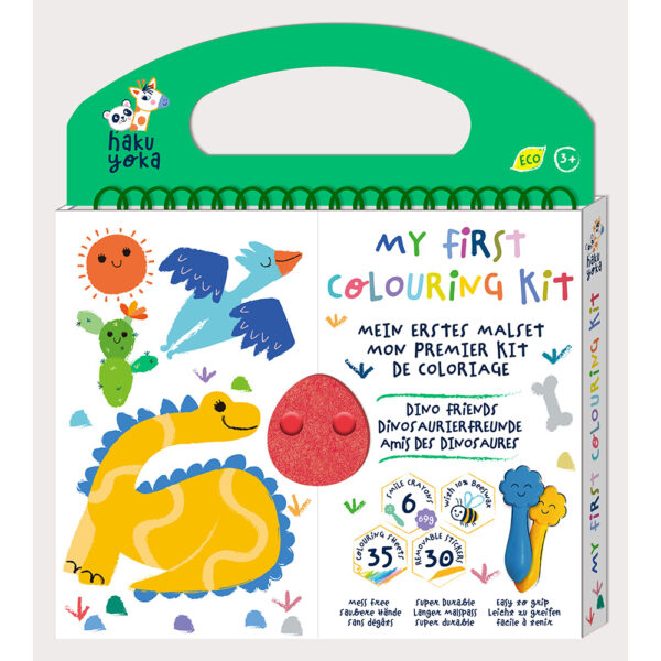 My First Colouring Kit - Dino Friends - Playwell