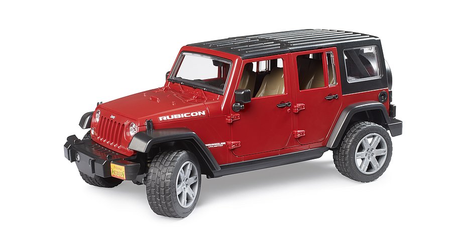 Jeep Wrangler - Red - 02525 - Bruder