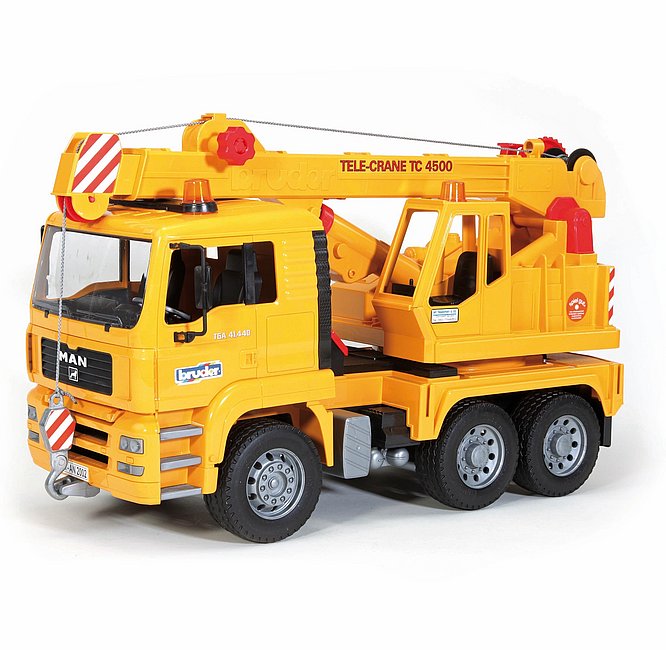 Man Tga Crane Truck - 02754 - Bruder