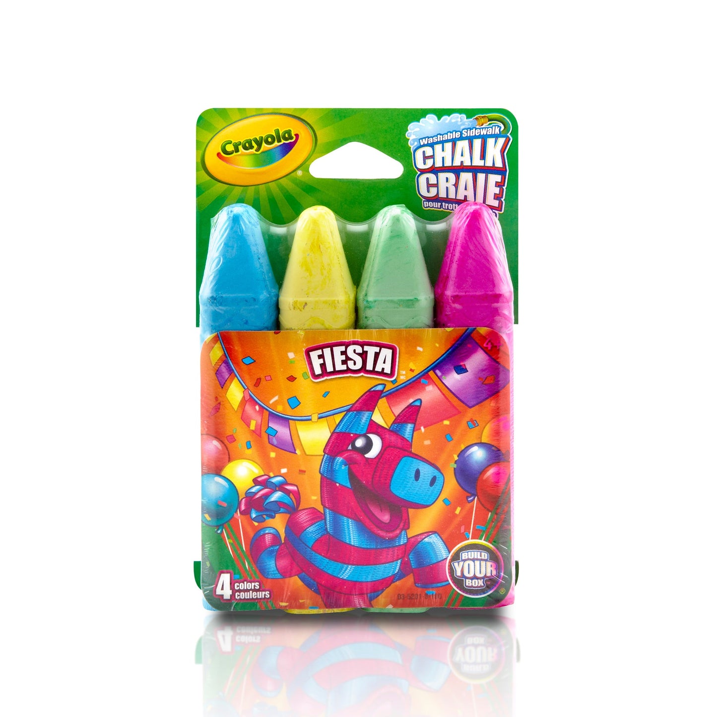 Sidewalk Chalk - Fiesta - Crayola