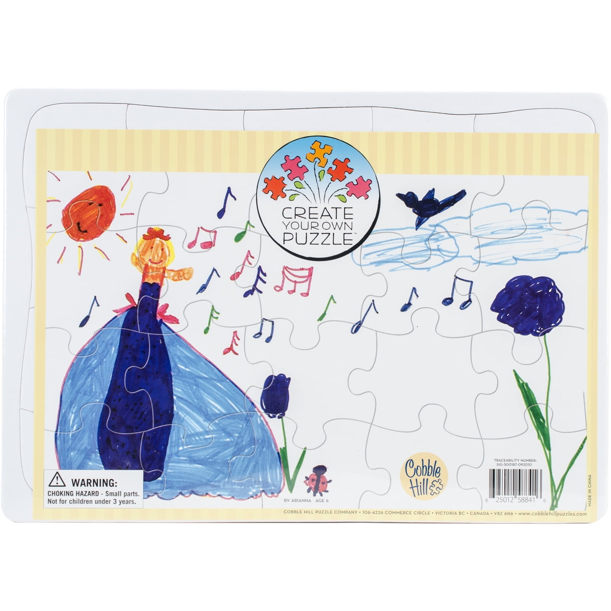 Create Your Own Puzzle - 20 Piece Jigsaw Puzzle - Cobble Hill