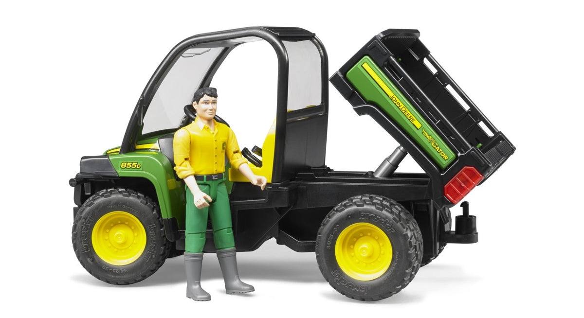 John Deere Gator XUV 855D with Driver - 09812 - Bruder