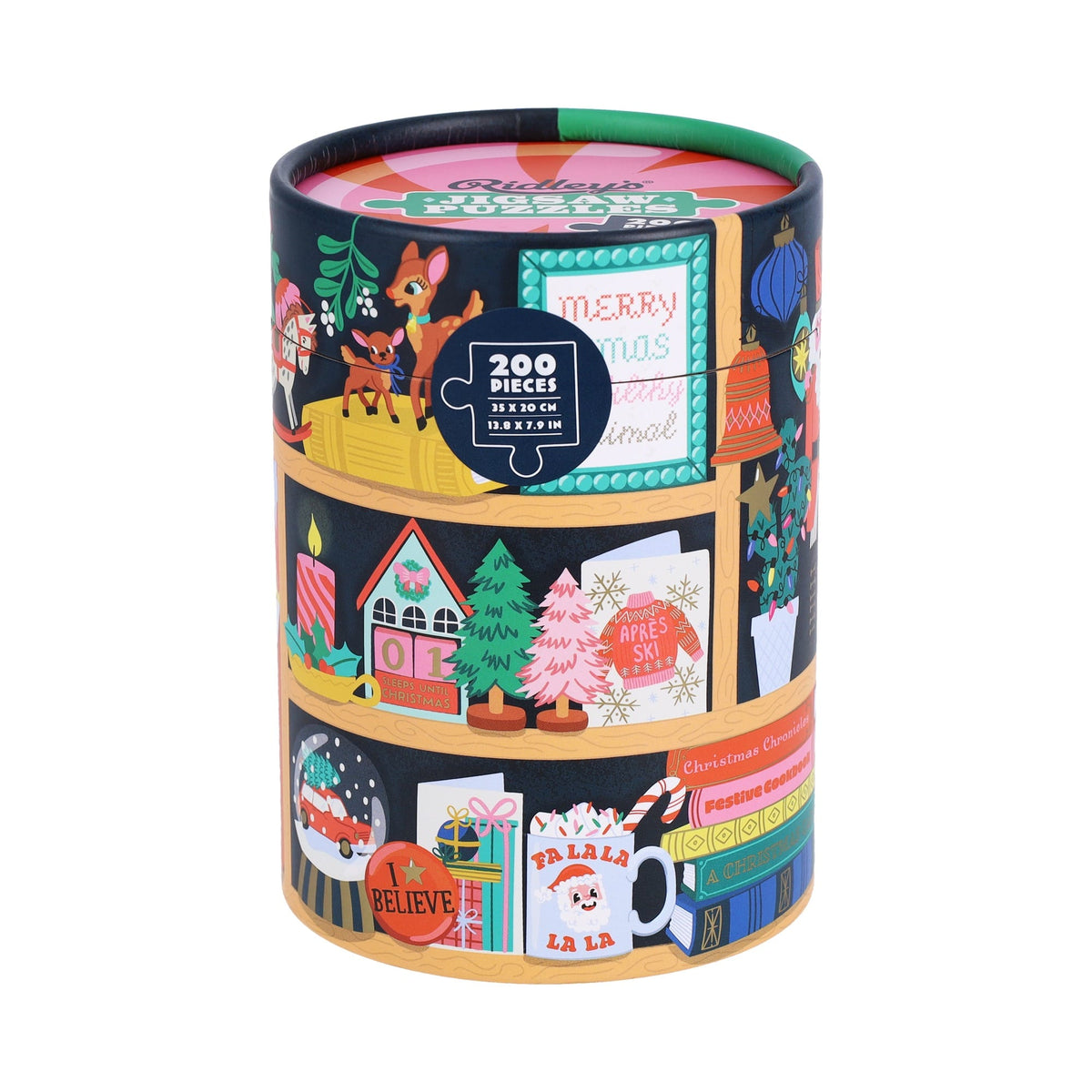 Festive Curiosities 200-Piece Jigsaw Puzzle