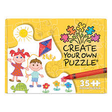35 Piece - Create Your Own Puzzle Floor Puzzle - Cobble Hill