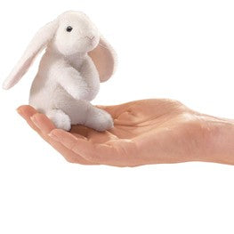 Mini Lop Ear Rabbit - Finger Puppet - Folkmanis