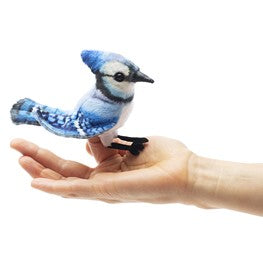 Mini Blue Jay - Finger Puppet - Folkmanis