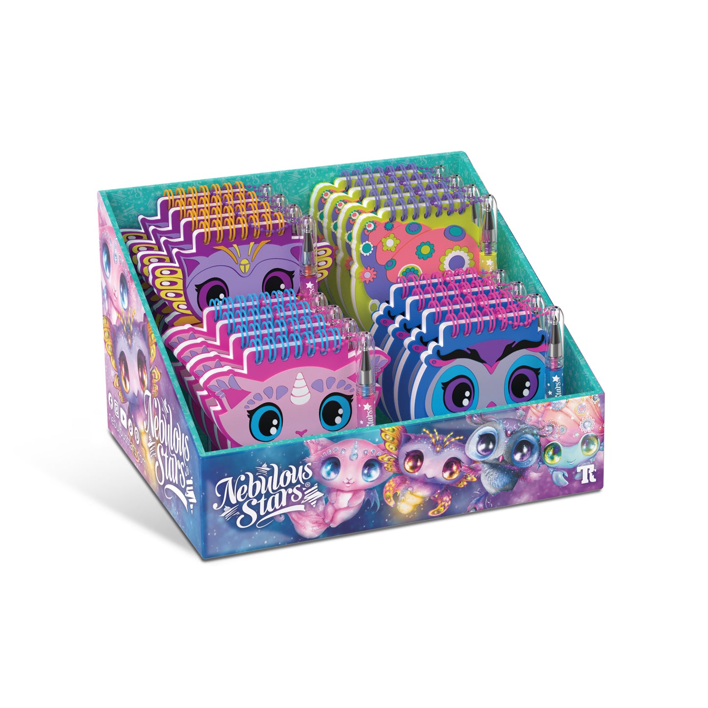 Mini Notepad - Assorted - Nebulous Stars