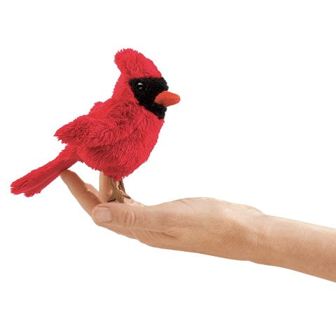 Mini Cardinal - Finger Puppet - Folkmanis