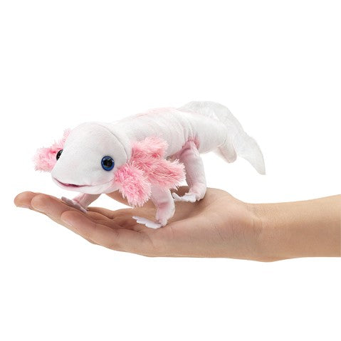 Mini Axolotl - White - Folkmanis