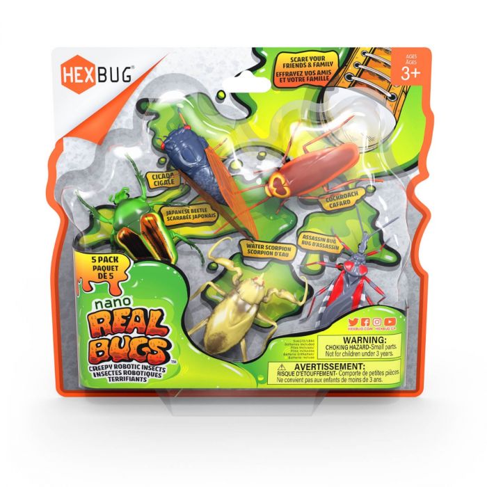 Real Bugs 5 Pack - Hexbug