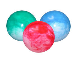 Playground Ball - Marble Pattern And Solid Colours - Ricochet
