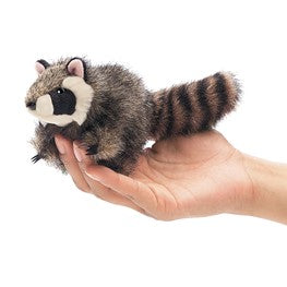 Mini Raccoon - Finger Puppet - Folkmanis