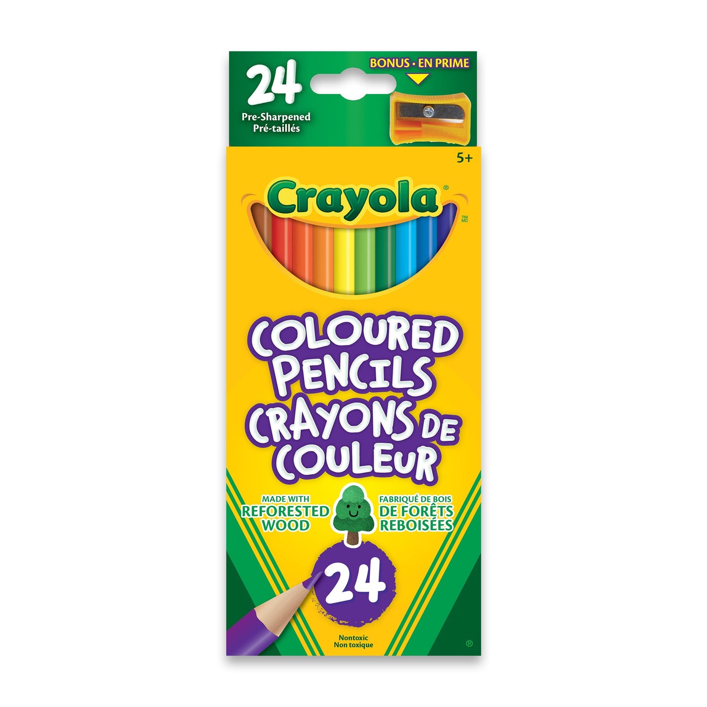 Pencil Crayons 24 - Crayola