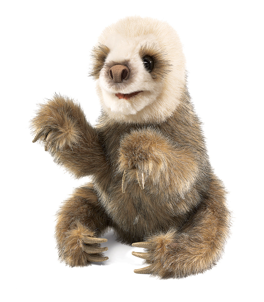 Baby Sloth - Hand Puppet - Folkmanis