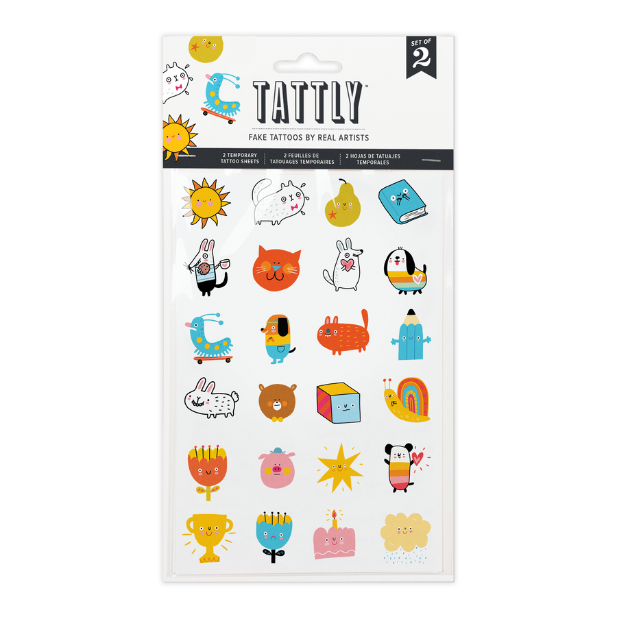Tattoo Sheet - Little Friends - Tattly