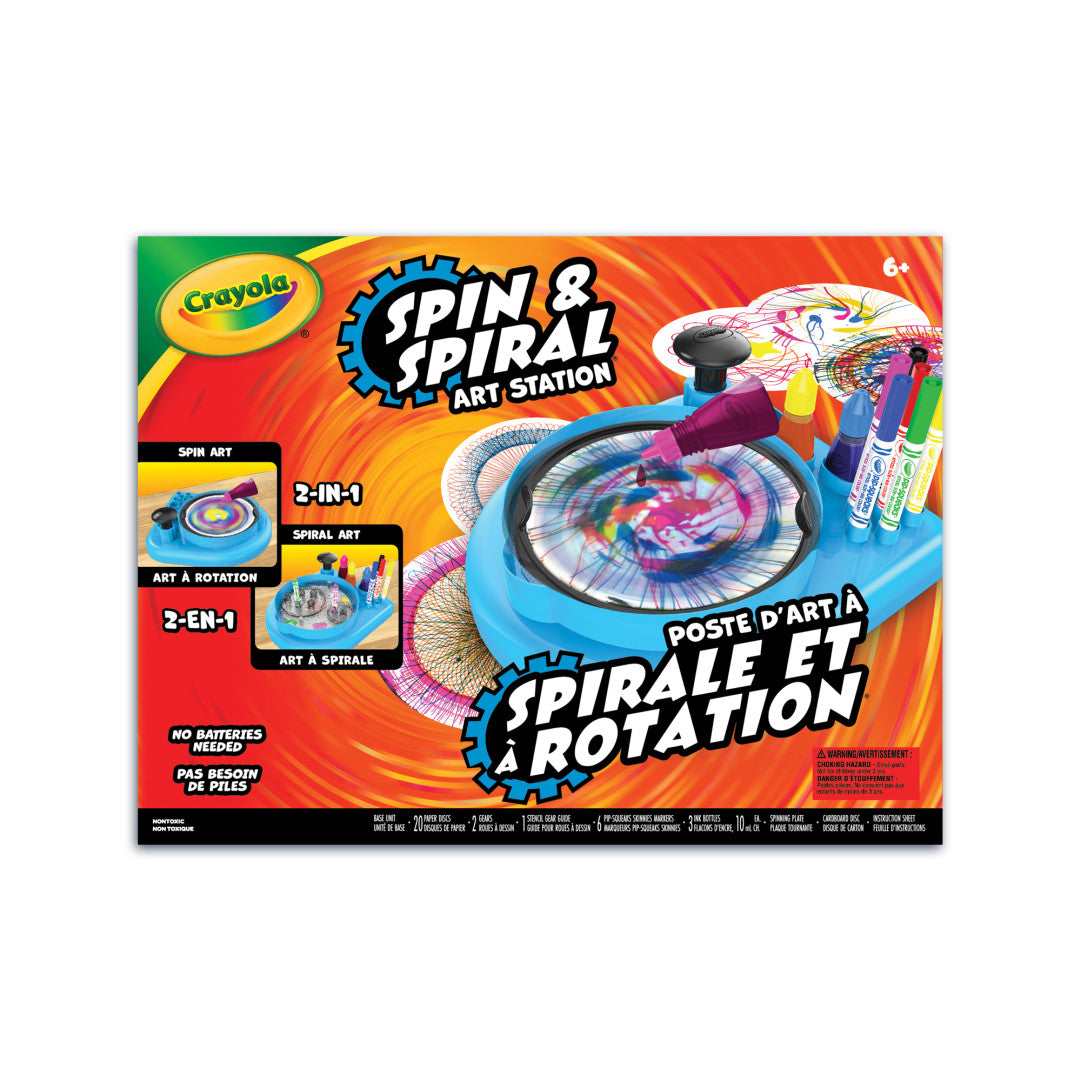 Spin & Spiral Art Station - Crayola