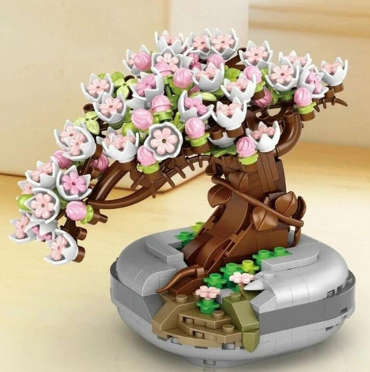 Sakura Potted Plant - LOZ Block