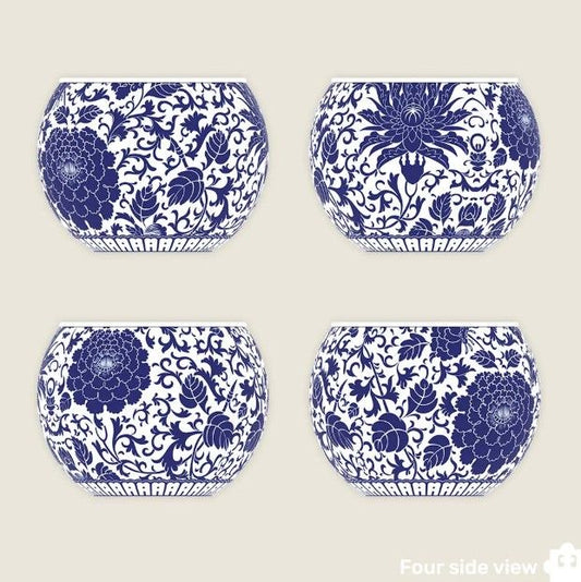 Puzzle Planter - Oriental Floral Ornament - PieceRelax