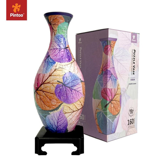 Puzzle Vase - Colorful Leaves - Pintoo