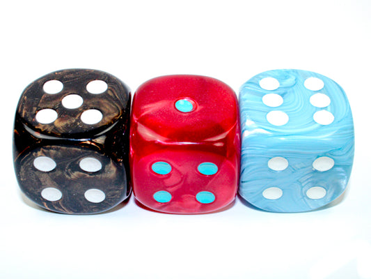 Dice - 12Mm - Assorted Colours - Chessex