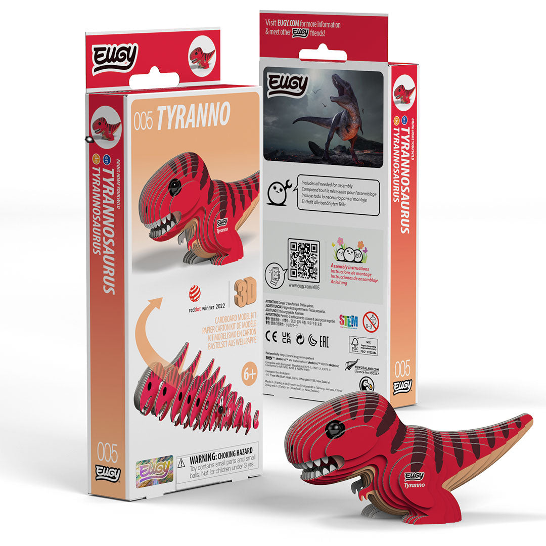 Tyrannosaurus - 3D Cardboard Puzzle - Eugy