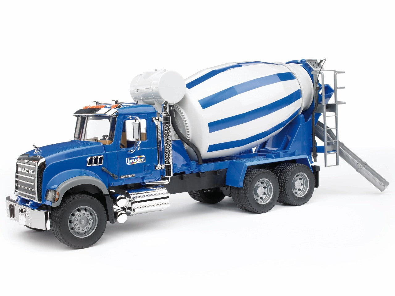 MACK Granite Cement Mixer - 02814 - Bruder