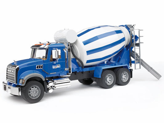 MACK Granite Cement Mixer - 02814 - Bruder