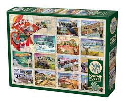 1000 Piece - Greetings from Canada - Cobble Hill