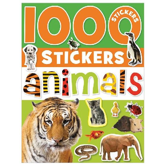 1000 Stickers and Activity Book - Animals