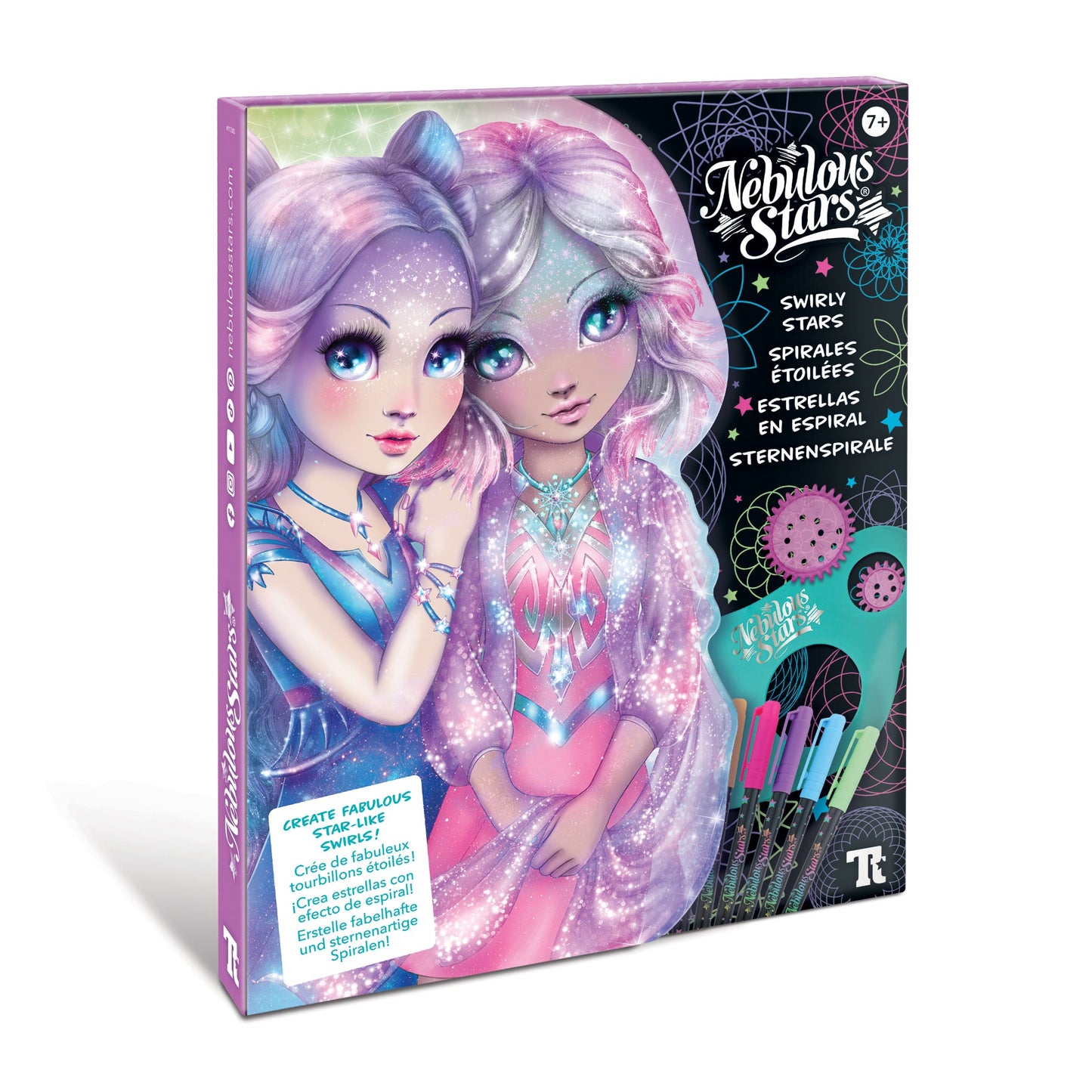 Swirly Stars Art Book - Nebulous Stars