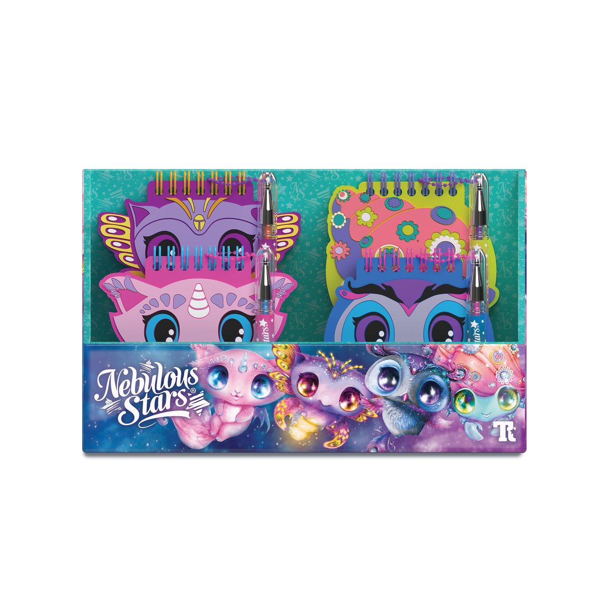 Mini Note Pad Set - Nebulous Stars