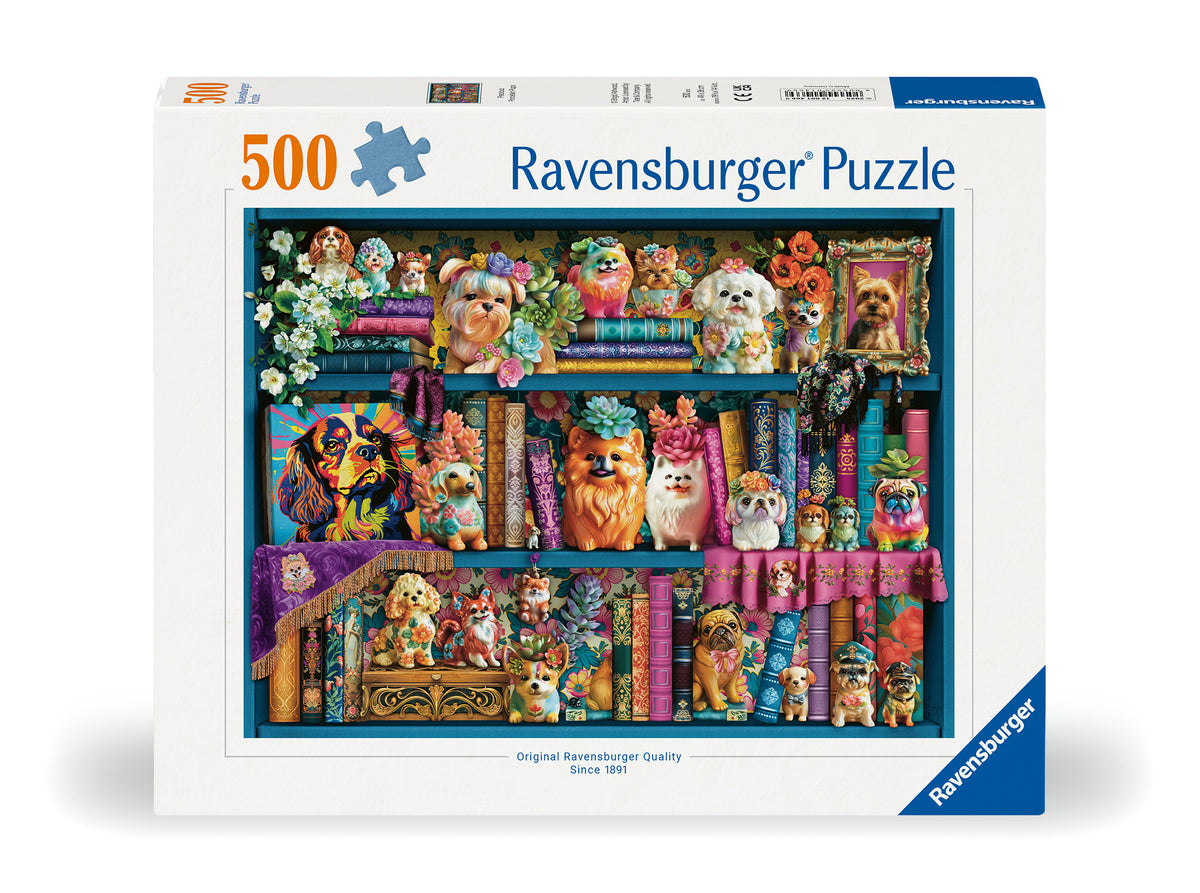 500 Piece - Precious Porcelain Pup - Ravensburger