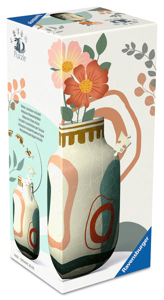 162 piece - 3D Vase - Organic Beige - Ravensburger