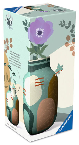 162 piece - 3D Vase - Organic Sage - Ravensburger