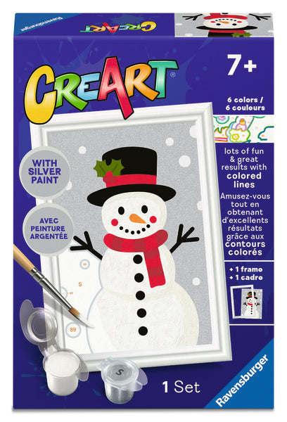 Paint by Numbers - Snowman - CreArt