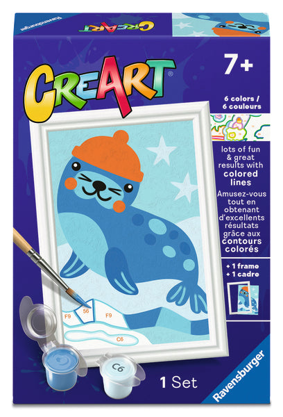 Paint by Numbers - Little Seal - CreArt