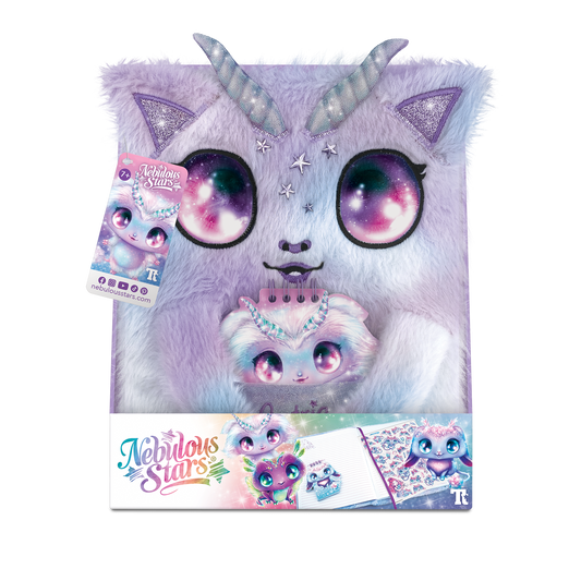 Fuzzy Diary - Large with Notepad - Astria